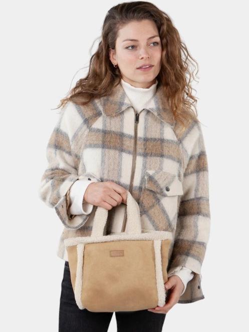 Barts Aedey Handbag női kézitáska barna színben 3