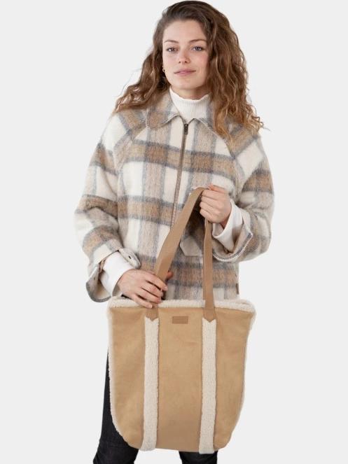 Barts Aedey Totebag női shopper táska barna színben 3