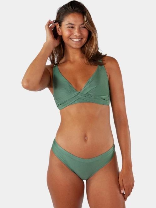 Barts Isla Triangle Halter női bikini felső zöld színben 2