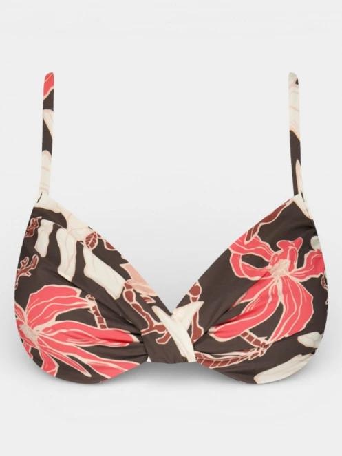 Barts Camolo Underwire női bikini felső barna színben 4