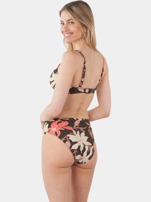 Barts Camolo High Waist Briefs női bikini alsó barna színben 3