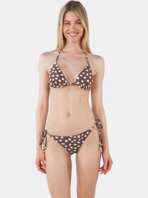Barts Dauna Triangle női bikini felső barna színben 2