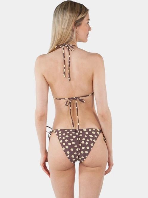 Barts Dauna Triangle női bikini felső barna színben 3