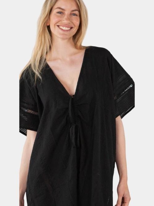 Barts Raimha Kaftan női strandruha fekete színben 3
