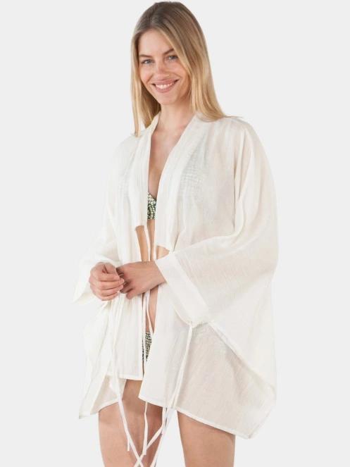 Barts Ritay Kimono női strandruha fehér színben 2
