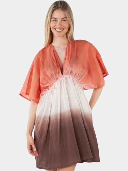 Barts Mundoly Dress női nyári ruha narancssárga színben 2