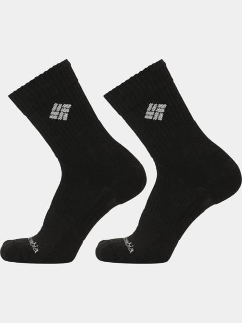 Columbia 2PP Outdoor Active Hike Crew Medium Weight túrazokni fekete színben 2