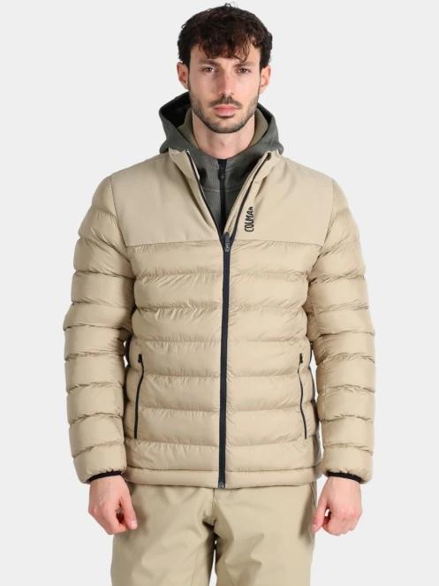 Colmar Caption férfi steppelt síkabát barna színben 2