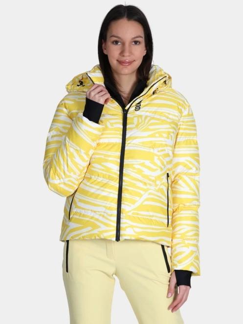 Colmar Scratchy női steppelt síkabát sárga színben 2