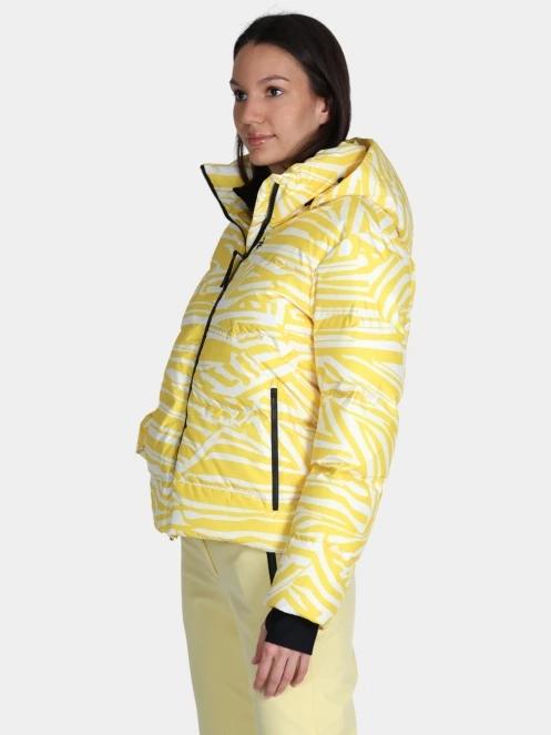 Colmar Scratchy női steppelt síkabát sárga színben 3