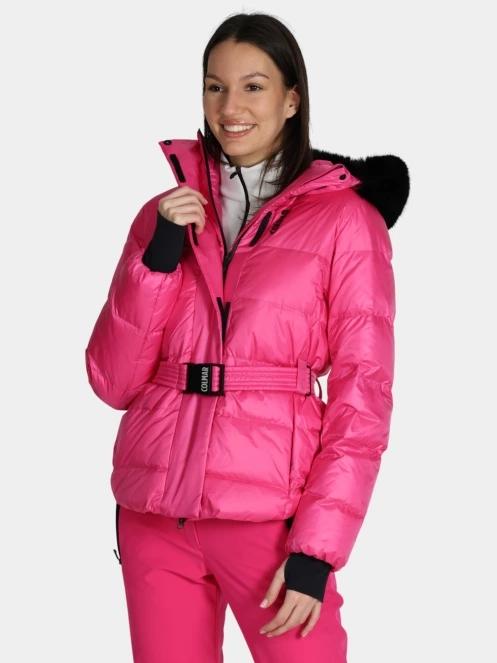 Colmar Glossy női steppelt síkabát magenta színben 2