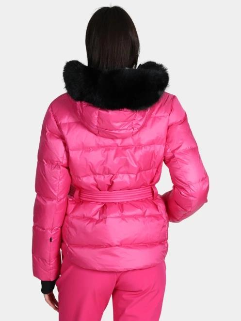 Colmar Glossy női steppelt síkabát magenta színben 4