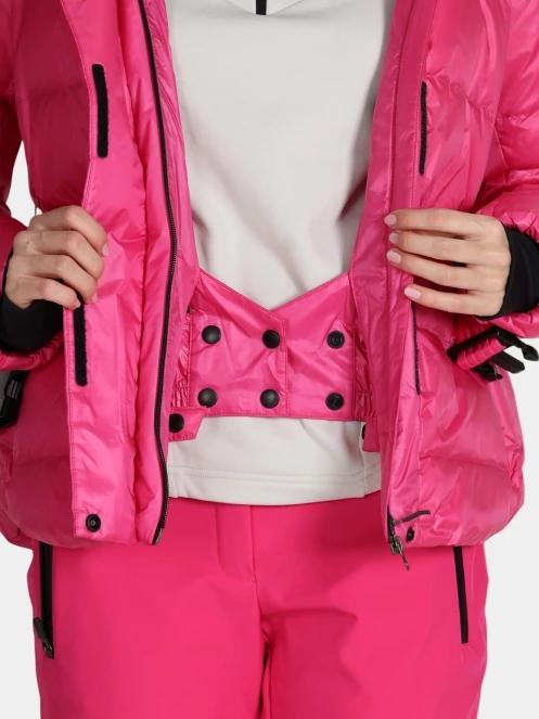 Colmar Glossy női steppelt síkabát magenta színben 9