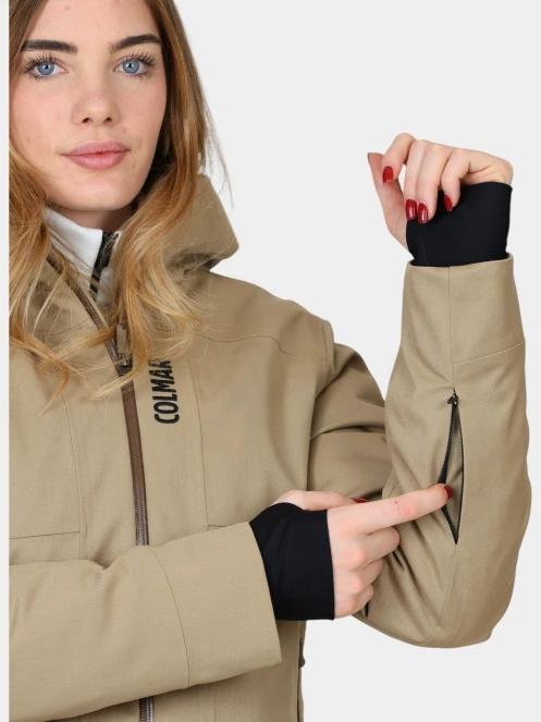 Colmar Wool női síkabát barna színben 8