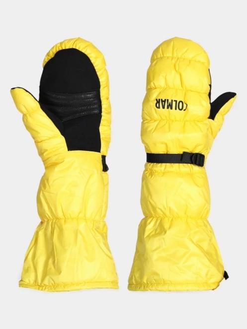 Colmar Glossy női síkesztyű sárga színben 2