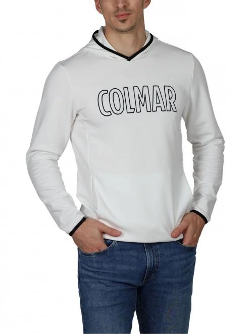 Colmar Facetime férfi kapucnis pulóver fehér színben 5