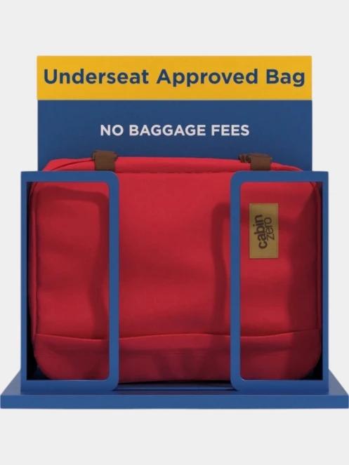 Cabin Zero Classic 28L hátizsák piros színben 10