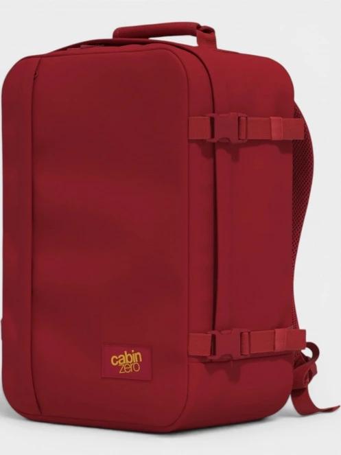 Cabin Zero Classic 36L hátizsák piros színben 5
