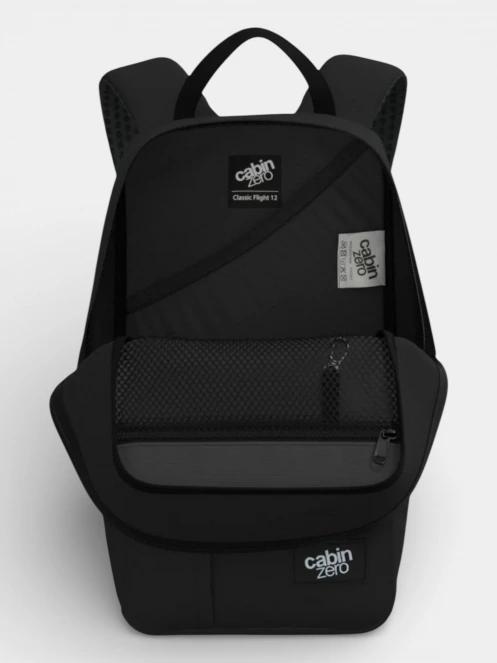 Cabin Zero Classic Flight 12L hátizsák fekete színben 6