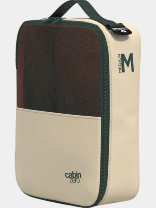 Cabin Zero Lux Packing Cube-Medium bőrönd rendező homok színben 3