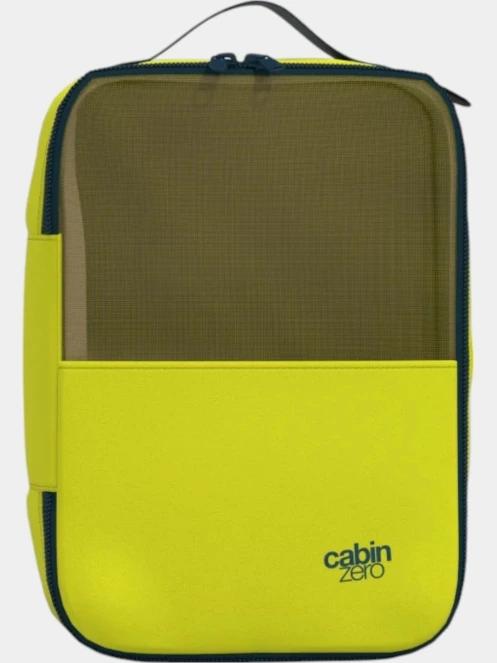 Cabin Zero Lux Packing Cube-Medium bőrönd rendező zöld színben 2