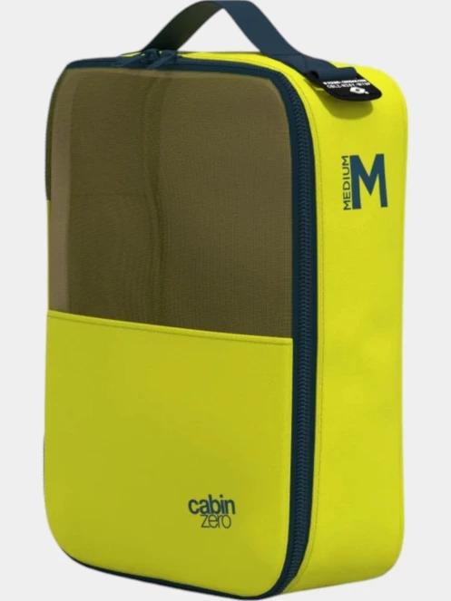 Cabin Zero Lux Packing Cube-Medium bőrönd rendező zöld színben 3
