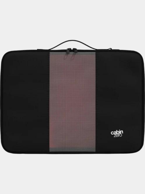 Cabin Zero Lux Packing Cube-Large bőrönd rendező fekete színben 2