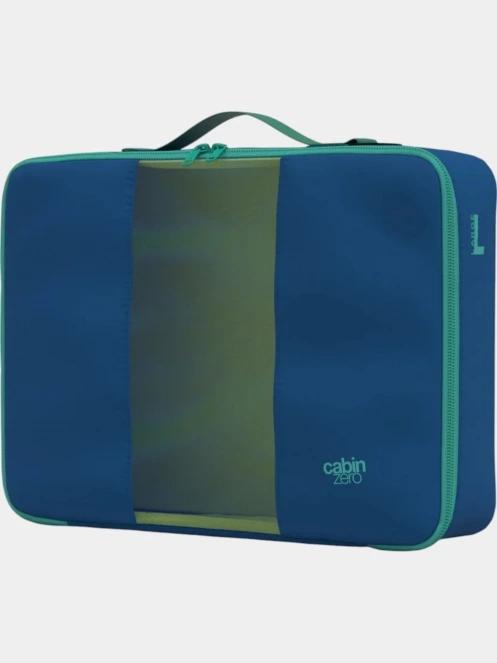 Cabin Zero Lux Packing Cube-Large bőrönd rendező kék színben 3