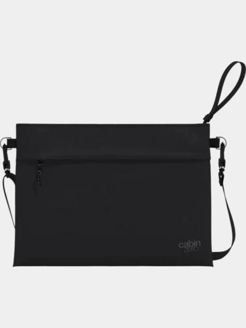 Cabin Zero Classic Sacoche válltáska fekete színben 2