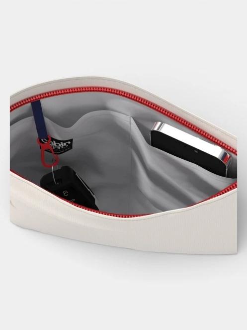 Cabin Zero Classic Sacoche válltáska fehér színben 8
