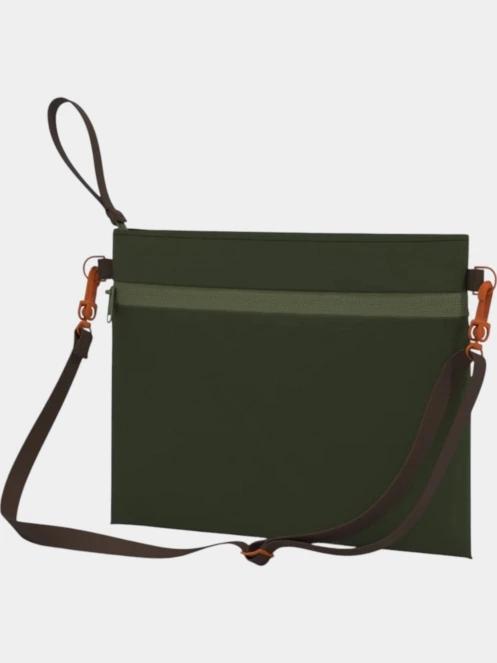 Cabin Zero Classic Sacoche válltáska oliva színben 5