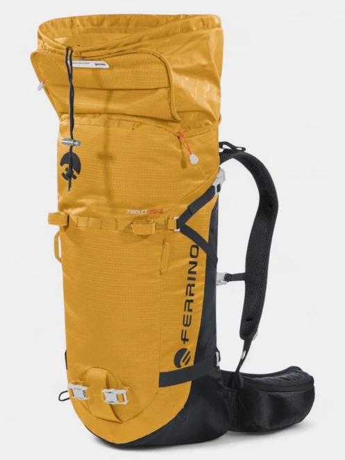 Ferrino Backpack Triolet 25+3 túrahátizsák sárga színben 4