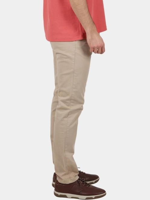 TBS Filaofan férfi chino nadrág barna színben 3