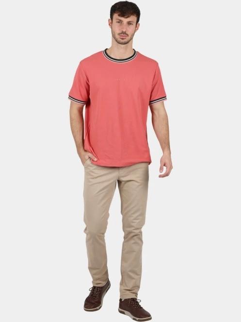 TBS Filaofan férfi chino nadrág barna színben 5