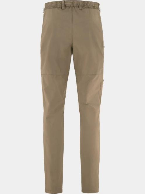 Fjallraven Abisko Trail Stretch Trousers M férfi túranadrág barna színben 7