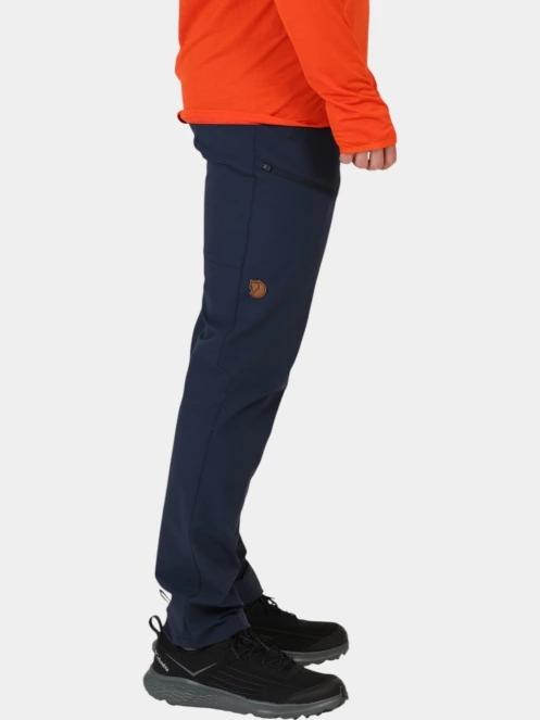 Fjallraven Abisko Trail Stretch Trousers M férfi túranadrág sötétkék színben 5