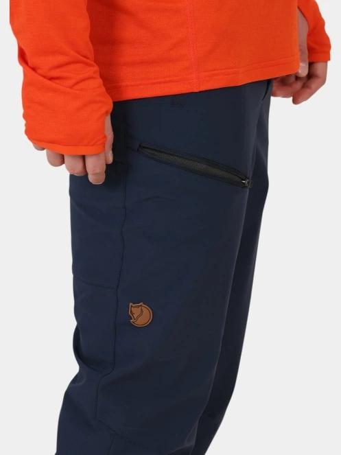 Fjallraven Abisko Trail Stretch Trousers M férfi túranadrág sötétkék színben 6