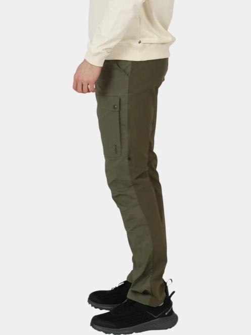 Fjallraven Abisko Hybrid Trail Trs M férfi túranadrág oliva színben 3