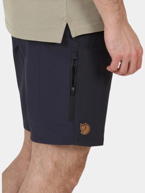 Fjallraven Abisko Trail Stretch Shorts M férfi túra rövidnadrág szürke színben 6