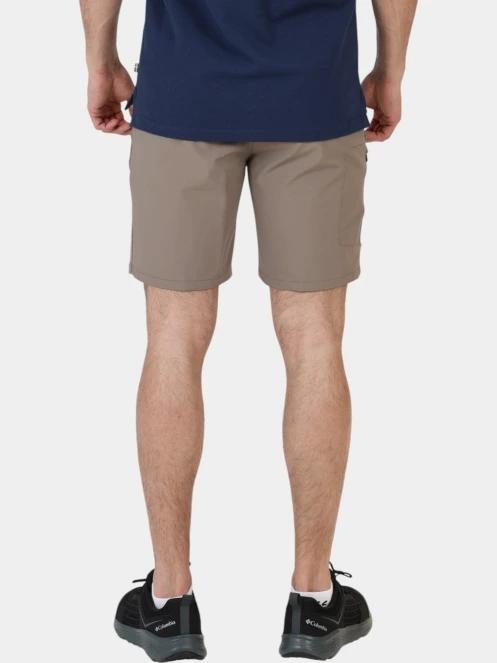 Fjallraven Abisko Trail Stretch Shorts M férfi túra rövidnadrág barna színben 4