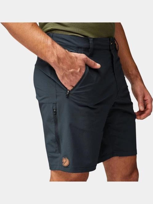 Fjallraven Abisko Trail Stretch Shorts M férfi túra rövidnadrág sötétkék színben 4