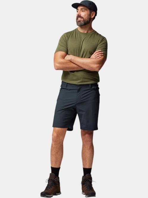 Fjallraven Abisko Trail Stretch Shorts M férfi túra rövidnadrág sötétkék színben 5