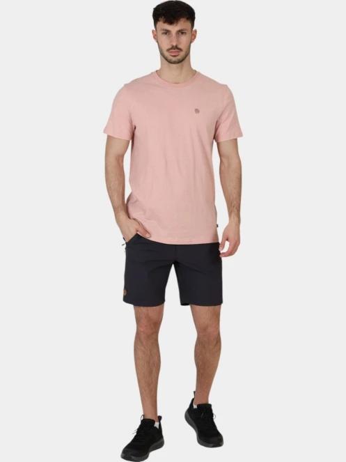 Fjallraven Hemp Blend T-shirt M férfi rövid ujjú póló rózsaszín színben 6