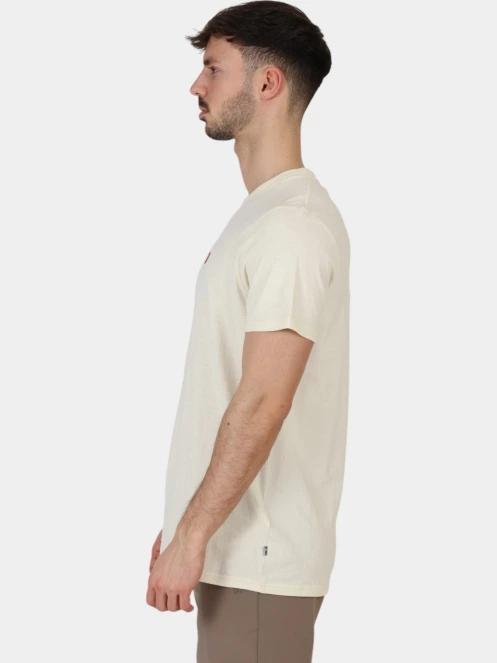 Fjallraven Hemp Blend T-shirt M férfi rövid ujjú póló fehér színben 3