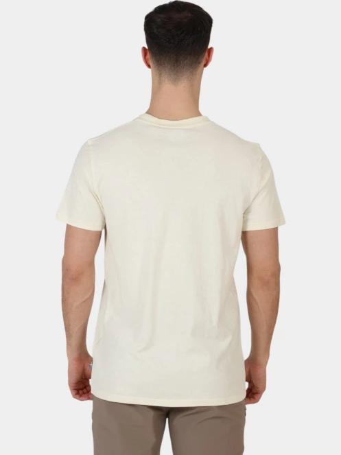 Fjallraven Hemp Blend T-shirt M férfi rövid ujjú póló fehér színben 4