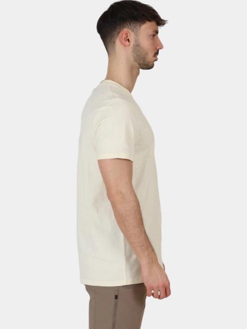 Fjallraven Hemp Blend T-shirt M férfi rövid ujjú póló fehér színben 5