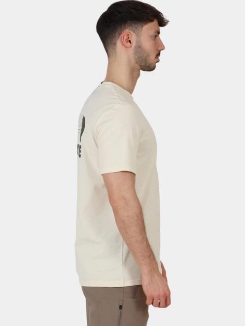 Fjallraven Walk With Nature T-shirt M férfi rövid ujjú póló fehér színben 5