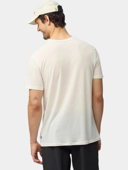 Fjallraven High Coast SS M férfi rövid ujjú sport póló fehér színben 3