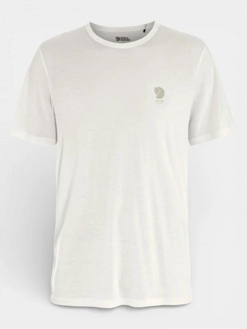 Fjallraven High Coast SS M férfi rövid ujjú sport póló fehér színben 7