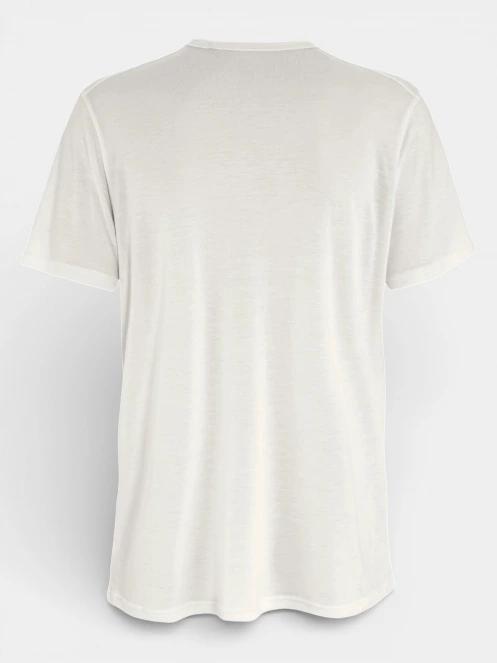 Fjallraven High Coast SS M férfi rövid ujjú sport póló fehér színben 8